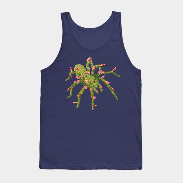 Tarantula Cactus Tank Top by RaLiz